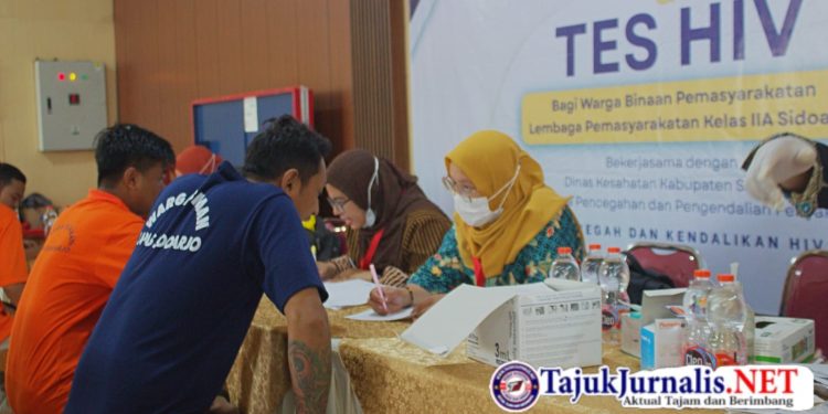 Dinkes Sidoarjo Gelar Screening HIV Dan Sifilis Di Lapas Sidoarjo Upaya Perluasan Penemuan Kasus dan Deteksi Dini Penyakit Menular di Lingkungan Lapas dan Rutan