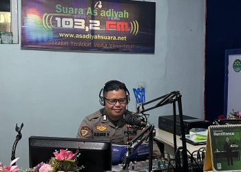 Gencarkan Sosialisasi SMA Kemala Taruna Bhayangkara, Bag SDM Polres Wajo Sapa Masyarakat Lewat Radio