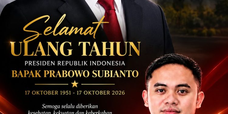 HUT ke-75 Presiden Prabowo Subianto, Arul Ketua Umum KJNI Sampaikan Doa dan Harapan untuk Indonesia