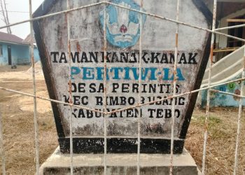Pembangunan TK Pertiwi IA Unit 1 Rimbo Bujang Disorot, Papan Informasi Proyek Tak Terpasang di Lokasi
