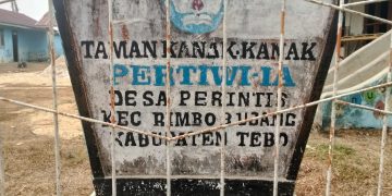 Pembangunan TK Pertiwi IA Unit 1 Rimbo Bujang Disorot, Papan Informasi Proyek Tak Terpasang di Lokasi